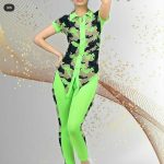 ست تیشرت ساپورت جلو گره ای چریکی